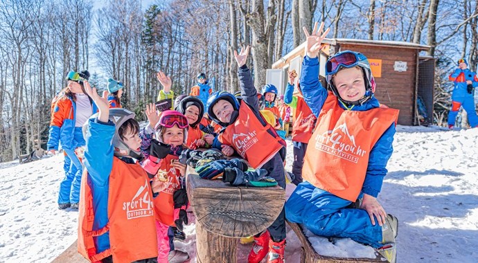 Kako pripremiti djecu za skijanje