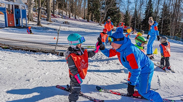 skijanje za djecu sljeme