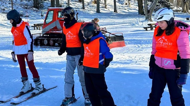 skijanje za djecu sljeme