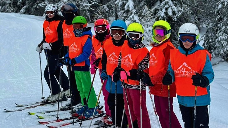 škola skijanja za djecu - slovenija