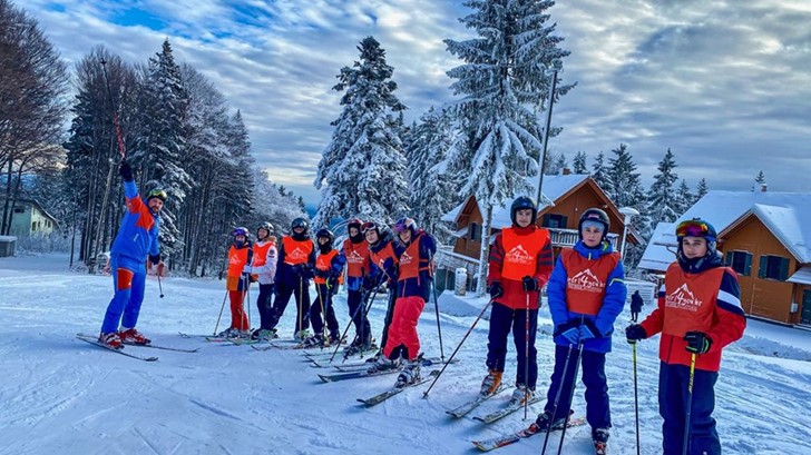 škola skijanja za djecu u sloveniji